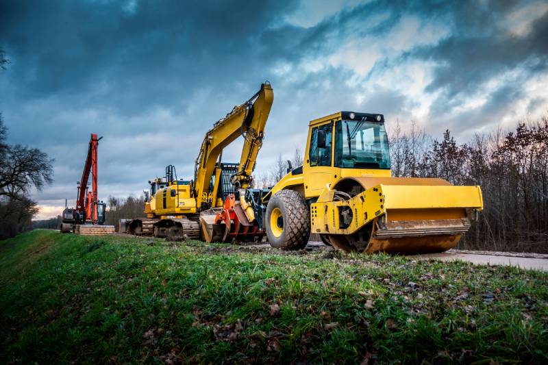 Fileservice für Baumaschinen und Arbeitsmaschinen