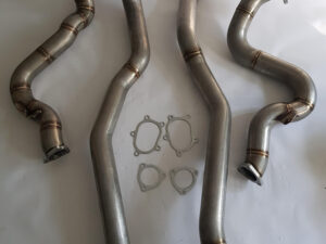 Audi RS6 4G 4.0TFSI Downpipe Catless  + Vorschalldämpfer Ersatzrohr