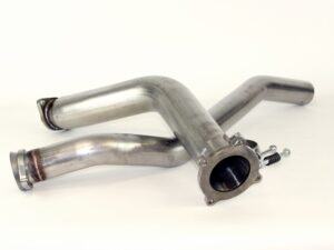 Audi A4 B7 2WD 2.0TFSI Performance Hosenrohre Edelstahl 76/63mm