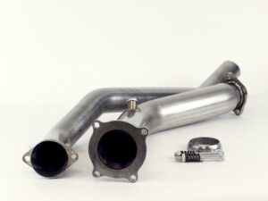 Audi A6 4F 2WD 2.0TFSI Performance Hosenrohre Edelstahl 76/63mm