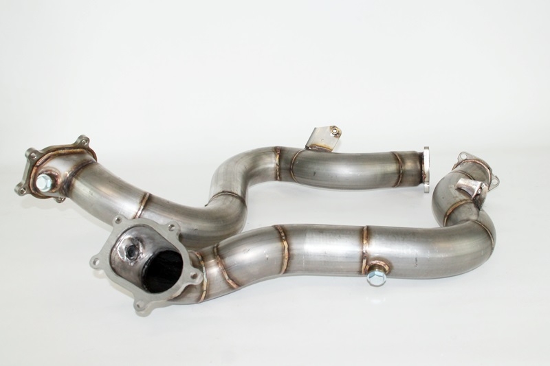 Audi RS7 4G Biturbo Hosenrohre Kat Ersatzrohre