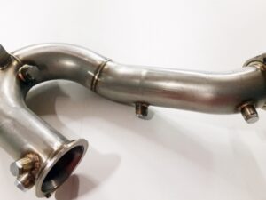 Audi A7 4G C7 FL 3.0TDi 218/272PS DPF Katersatzrohr Downpipe Hosenrohr von Clubsport Elite T3