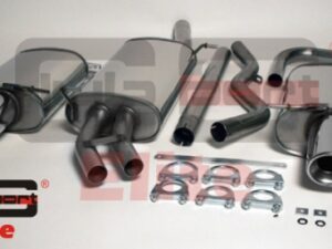 Audi A4 B6 2WD 1.8T Duplex Abgasanlage Clubsport Elite mit EG Betriebserlaubnis