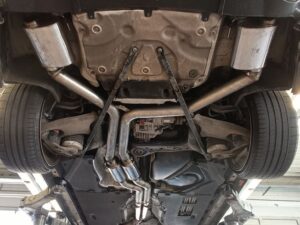 Sportauspuffanlage 3" / 76mm für 3.0BiTDI  mit EG für Einzelabnahme  A6 4G /  A7