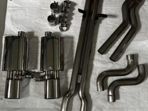 Neu S4 / RS4 B6 & B7 Quattro Sportauspuff mit Klappen RS Style