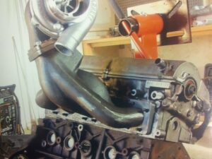 Audi S6 2.2 20V 5Zyl. Top Mount Edelstahl Guss Stoßaufladungskrümmer 1000PS